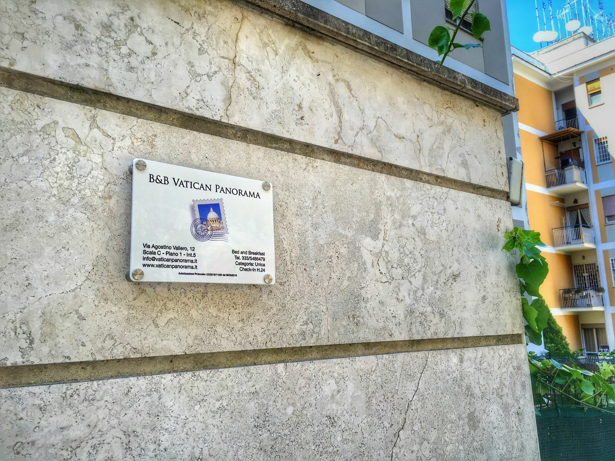 B&B Vatican Panorama Rome Exterior photo